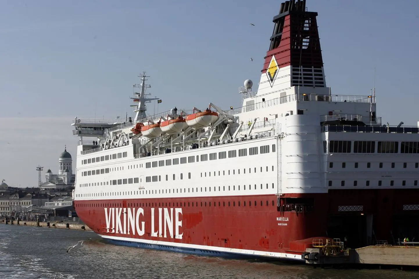 Viking Line'i Mariella Helsingi sadamas.