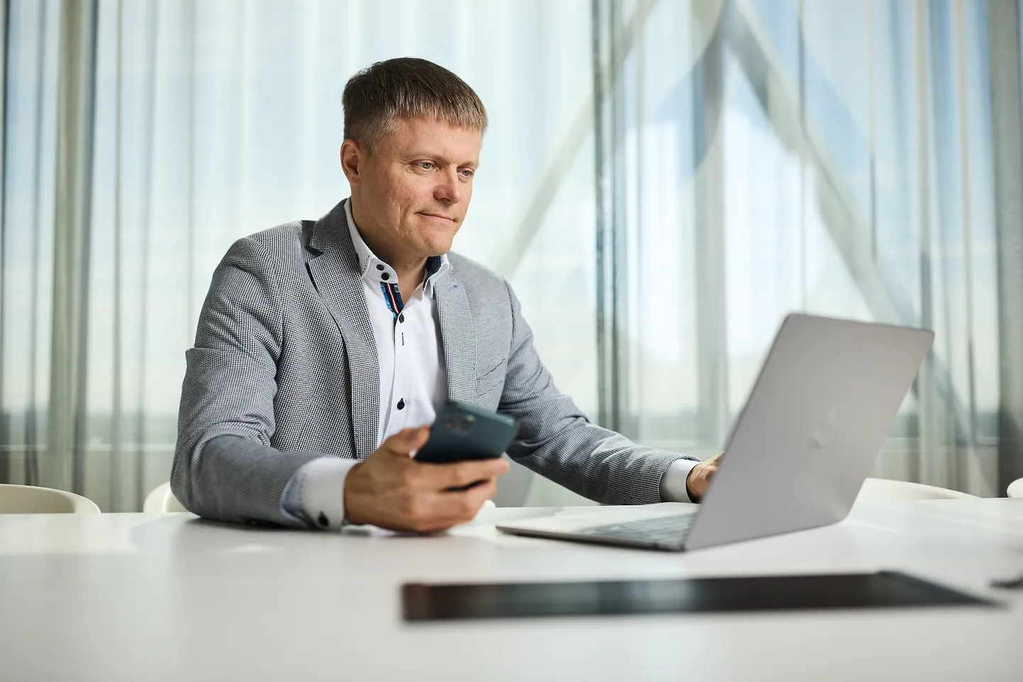 Telia juhatuse esimees Holger Haljand.