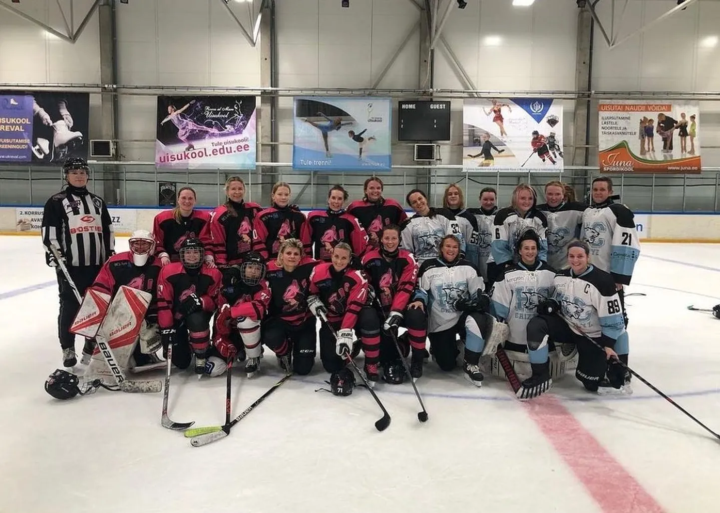 Tallinna HK Roosa Panter I ja HC Grizzlyz.