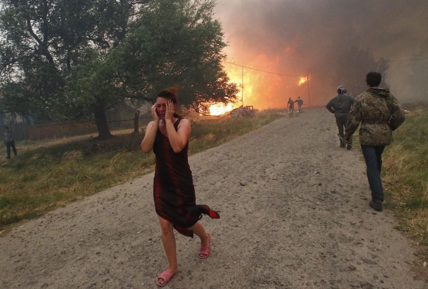 Kohutavad põlengud Venemaal hävitavad elamuid