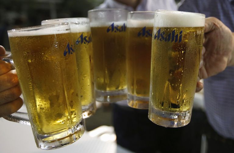 Asahi õlu.