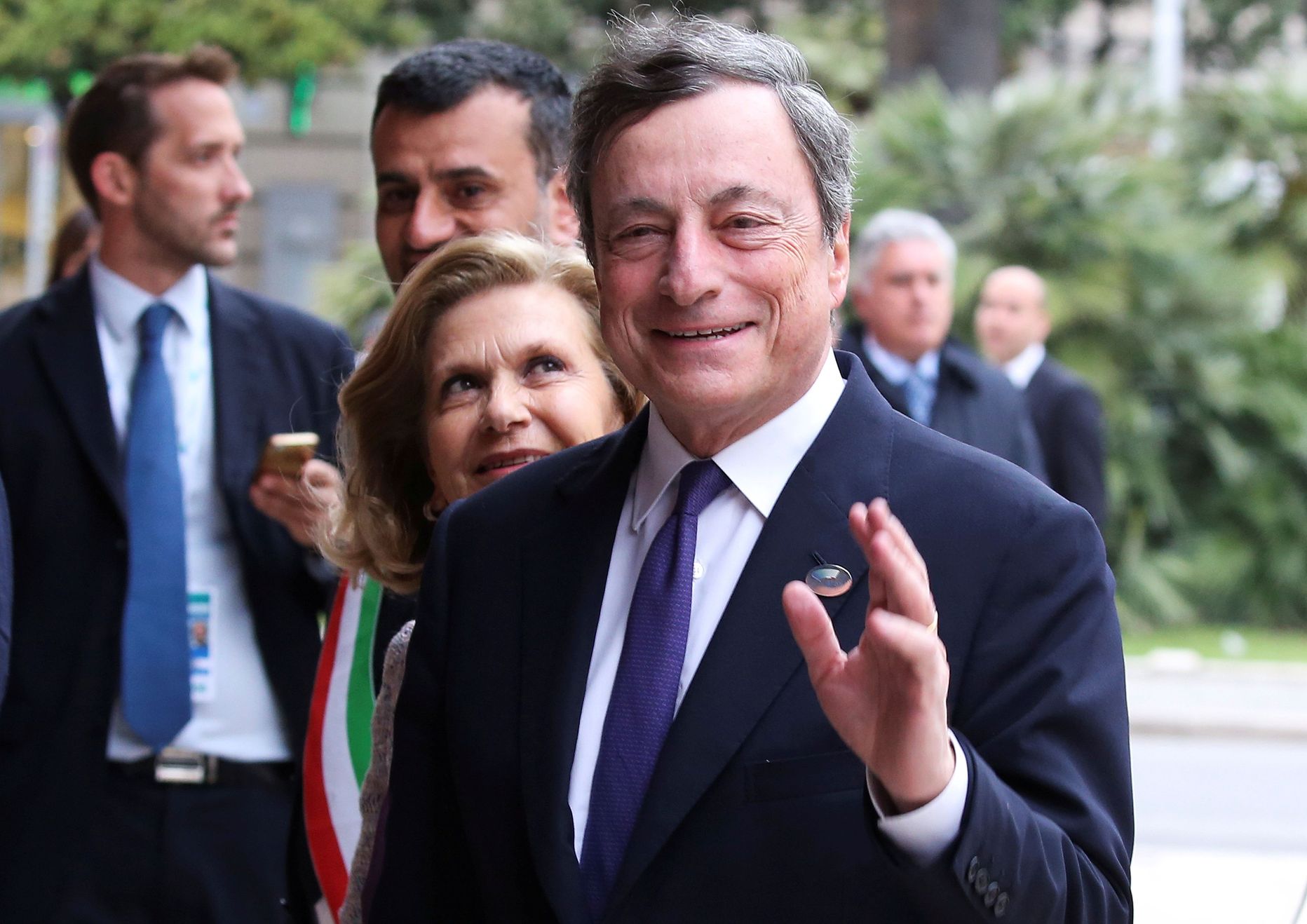 Mario Draghi.