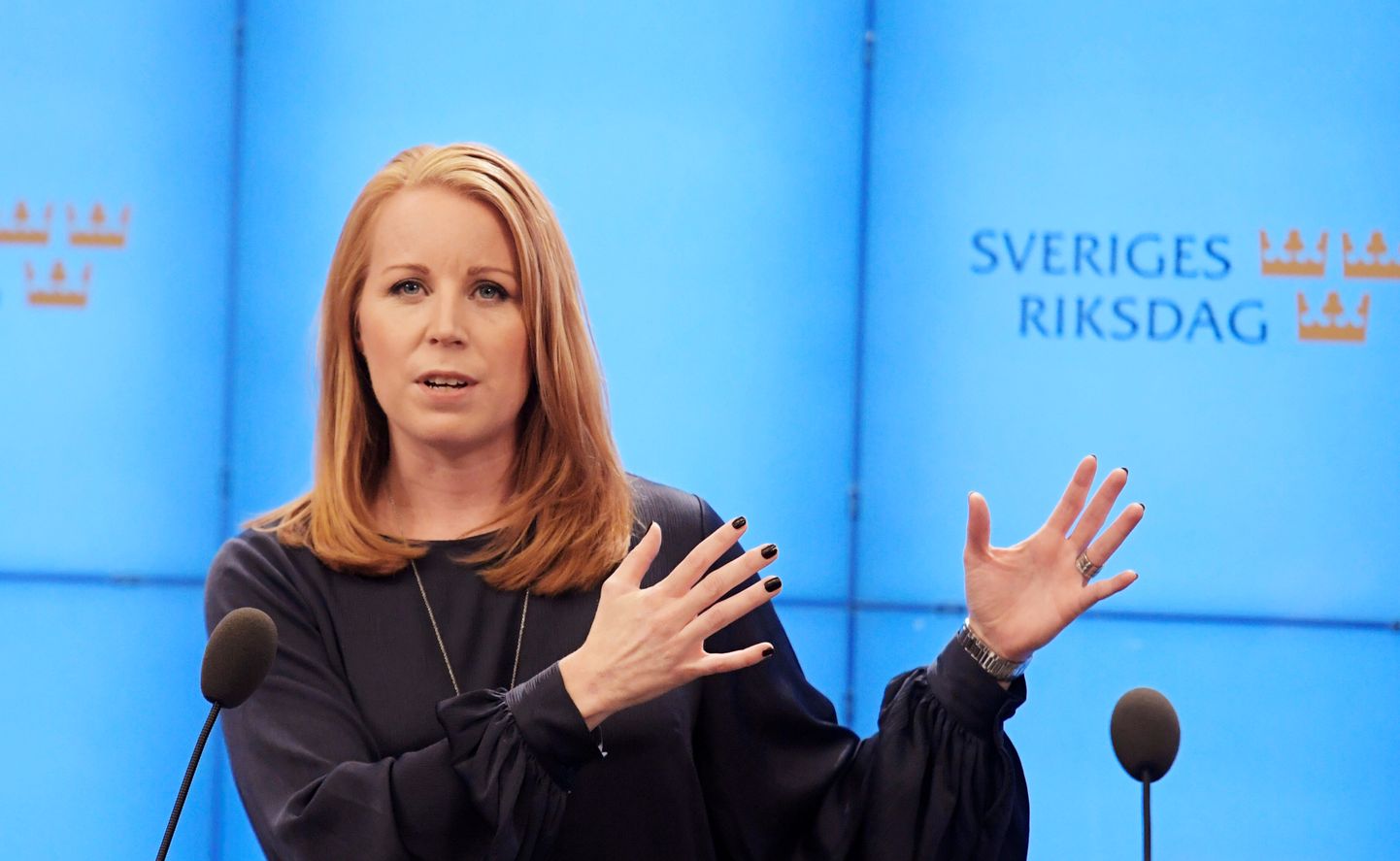 Rootsi Keskpartei esimees Annie Lööf.