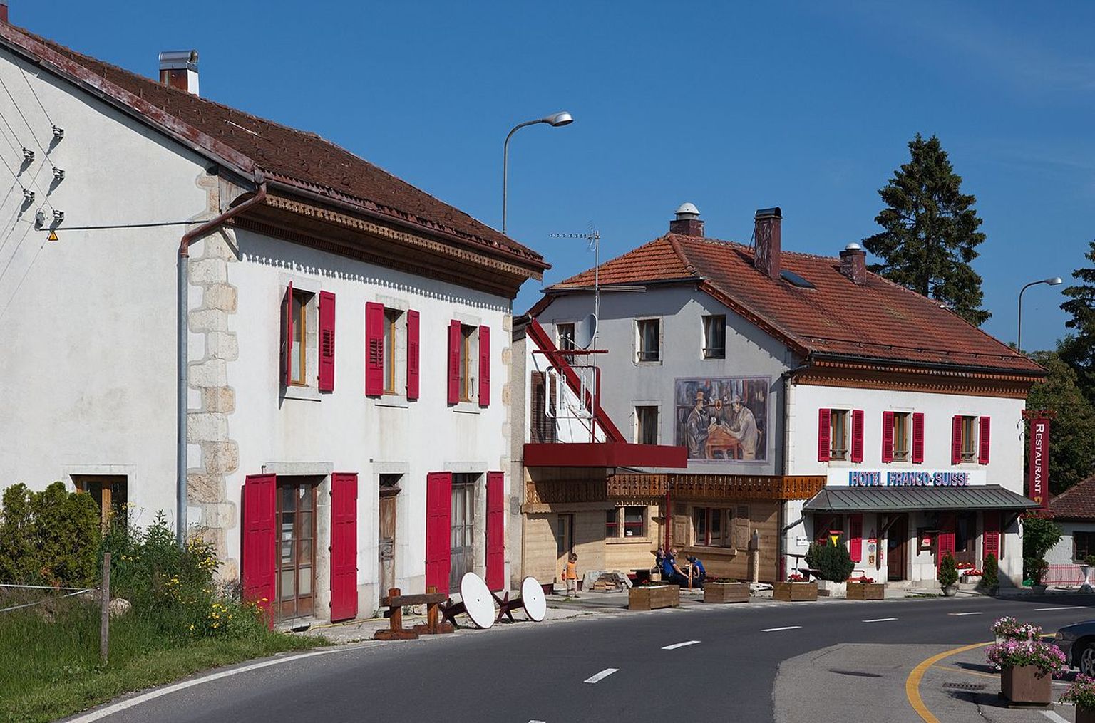 Hotell Šveitsi ja Prantsusmaa piiril