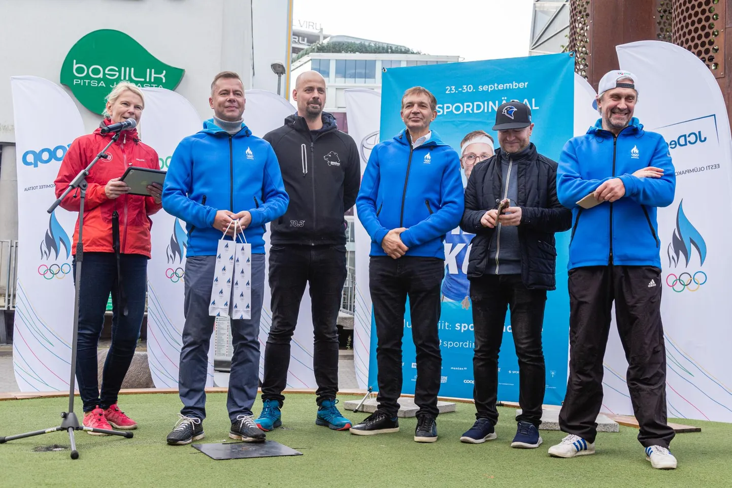 Spordinädala avaüritus 2019. aastal Tallinnas Rotermanni kvartalis