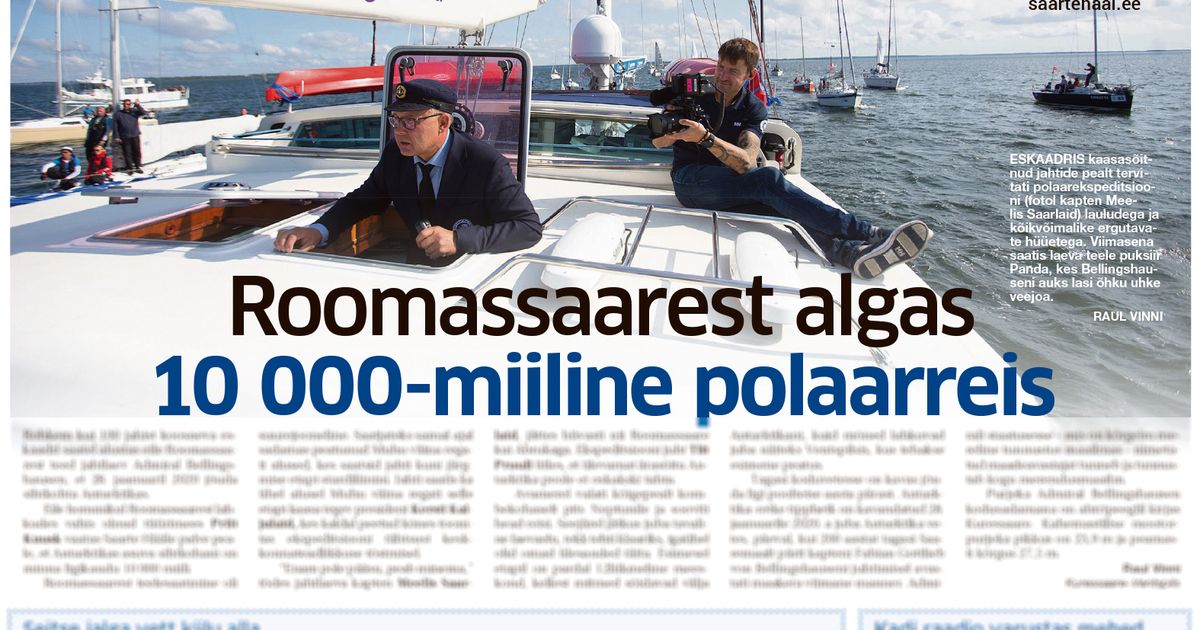 Millest kirjutab homne, 18. juuli Saarte Hääl?