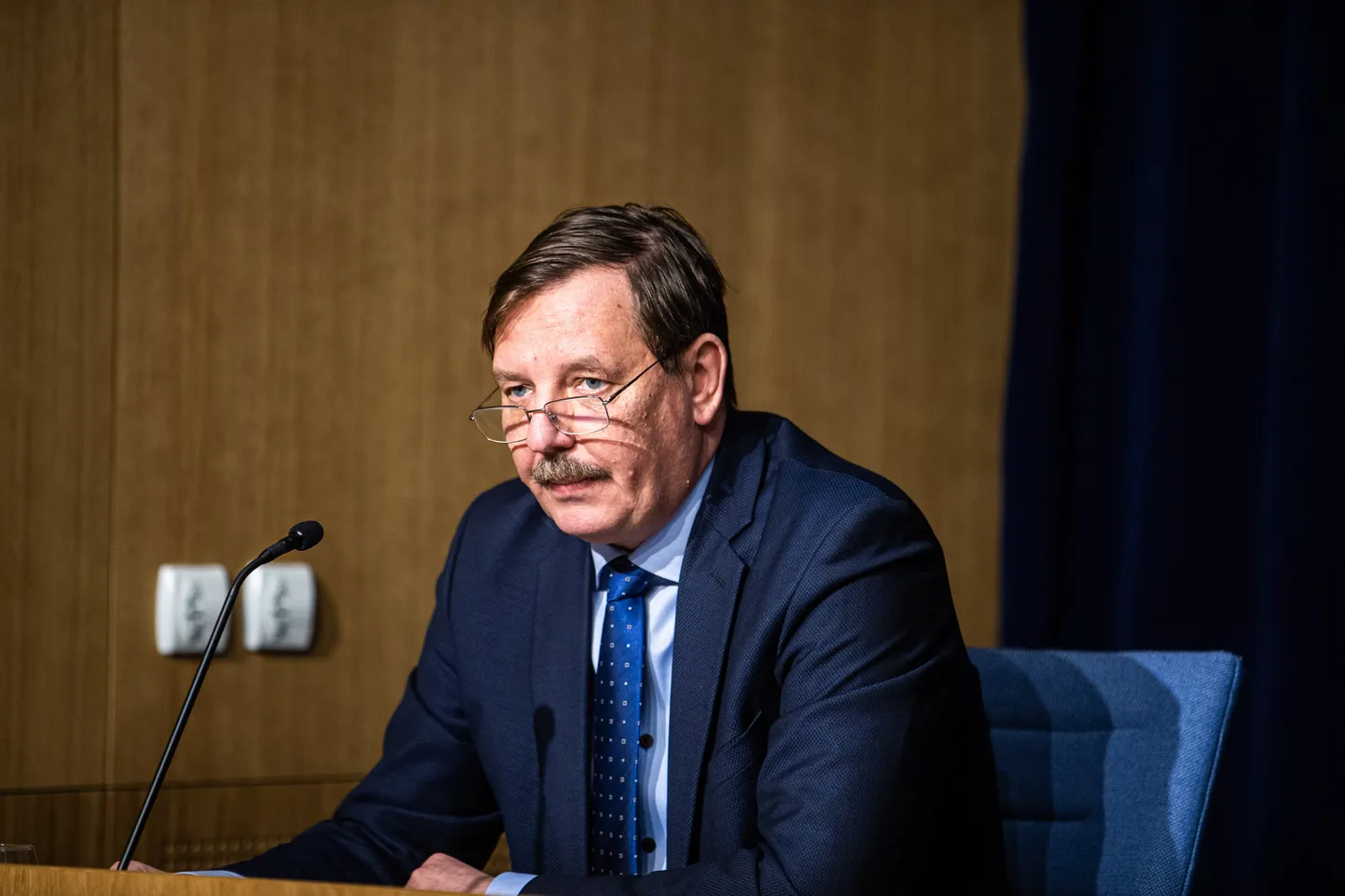 Asutusteülene pressikonverents. Taavi Aas