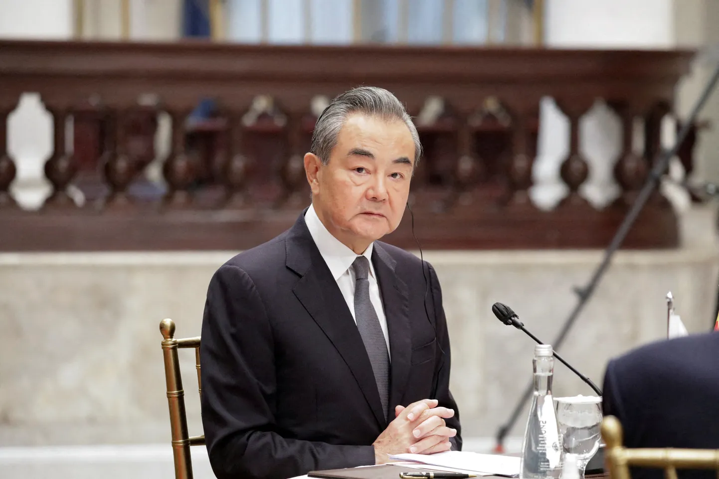 Hiina välispoliitikajuht Wang Yi.