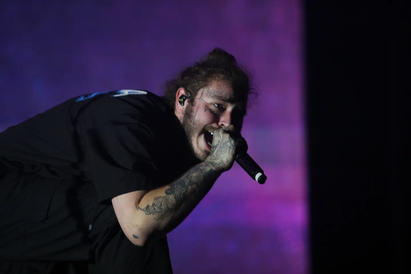 Räppar Post Malone Weekend Festivalil.