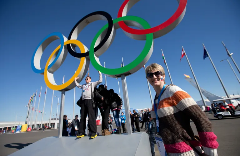 The Adler Olympic park in February last year. Photo: