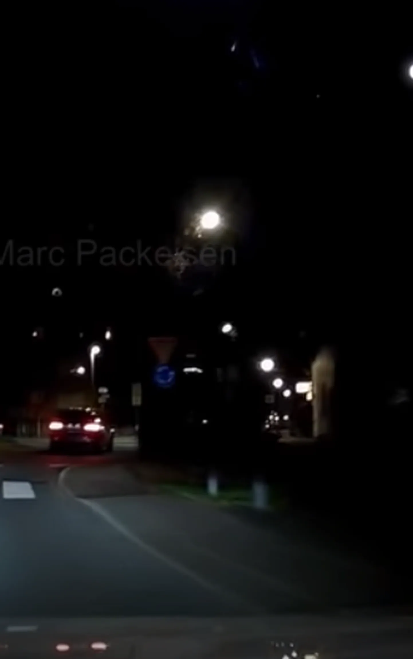 Taevas nähti tulekera