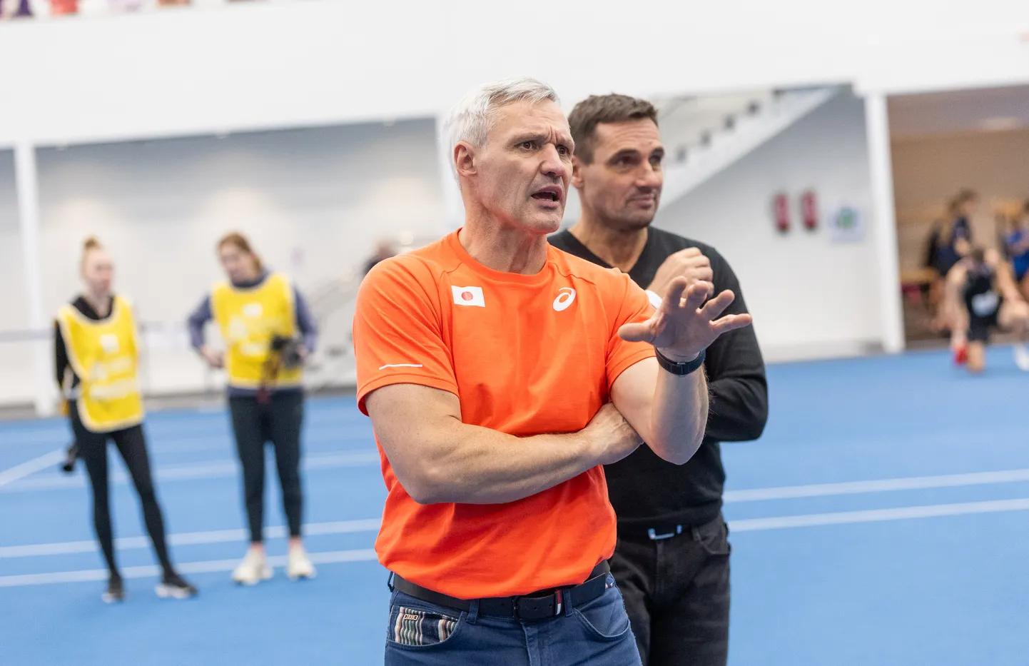 Erki Nool aitas Tallinnas peetaval rahvusvahelisel mitmevõistlusel laupäeval Yuma Maruyamat, pühapäeval on fookus Saga Vanninenil.
