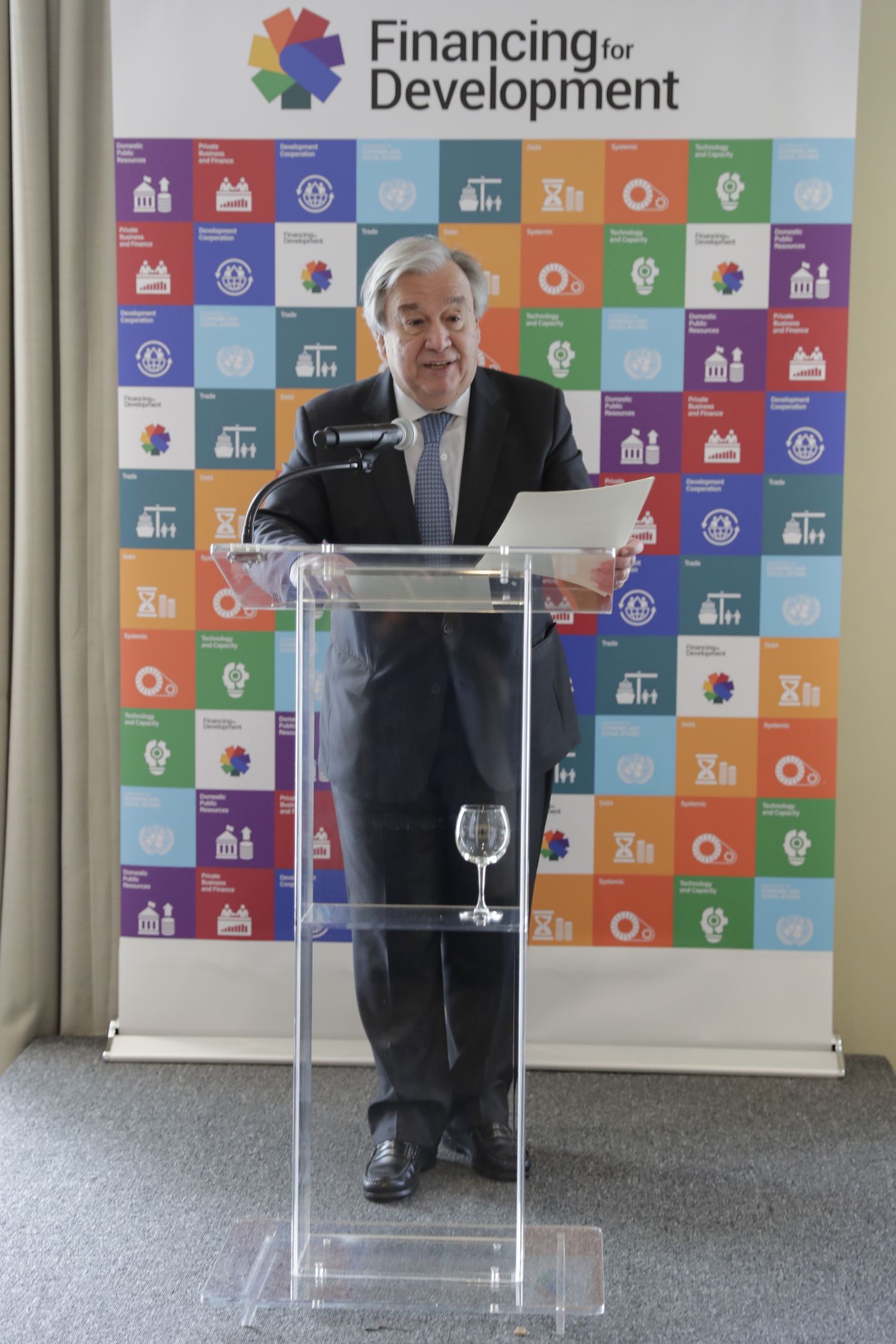 ÜRO peasekretär António Guterres esmaspäeval New Yorgis ÜRO peakorteris.