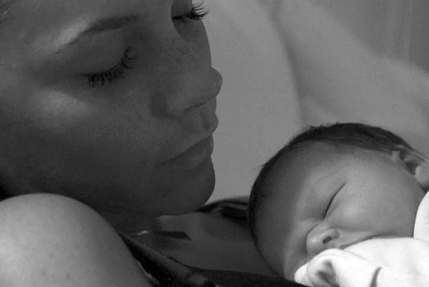 Victoria Beckham koos tütre Harper Seven Beckhamiga