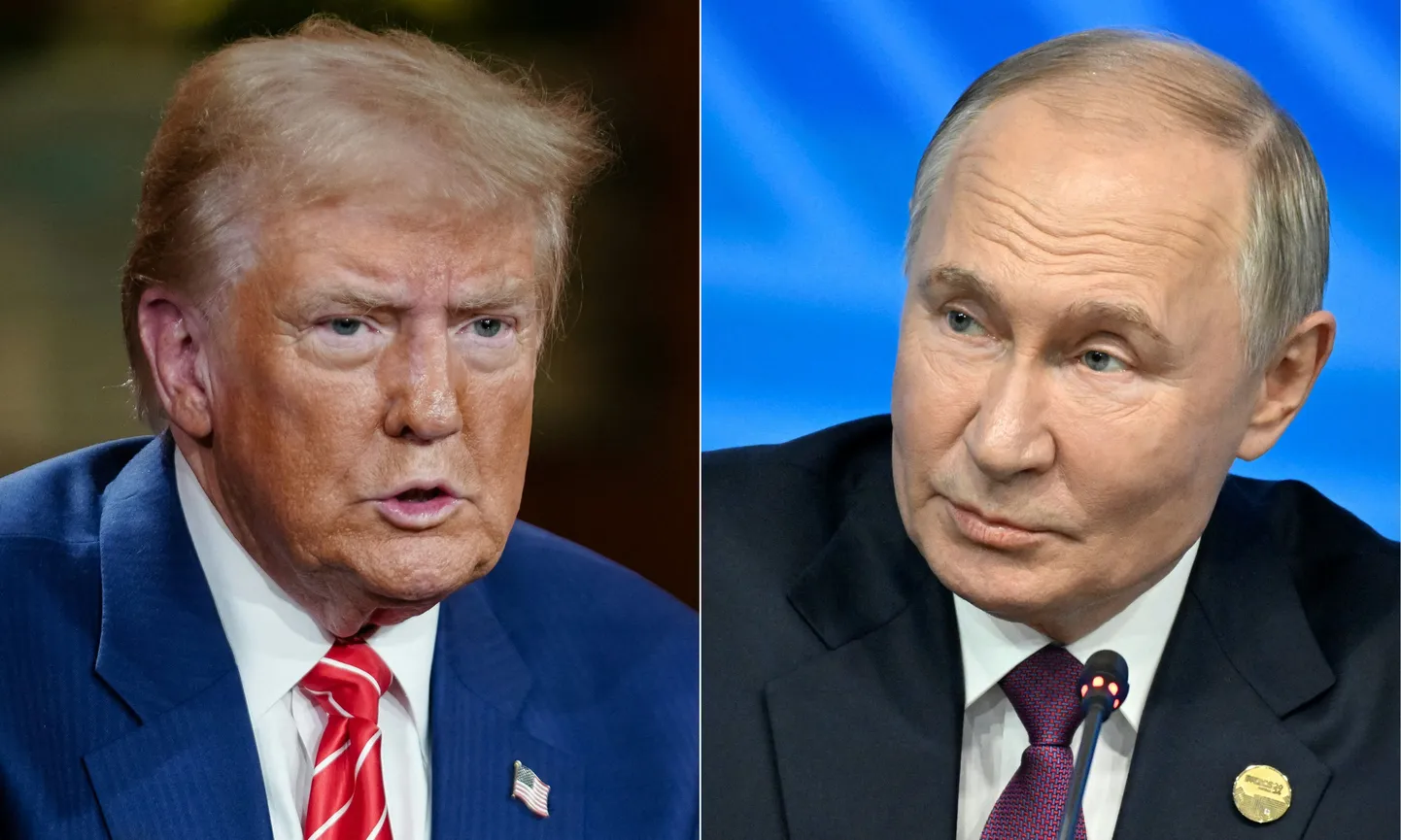 Дональд Трамп и Владимир Путин