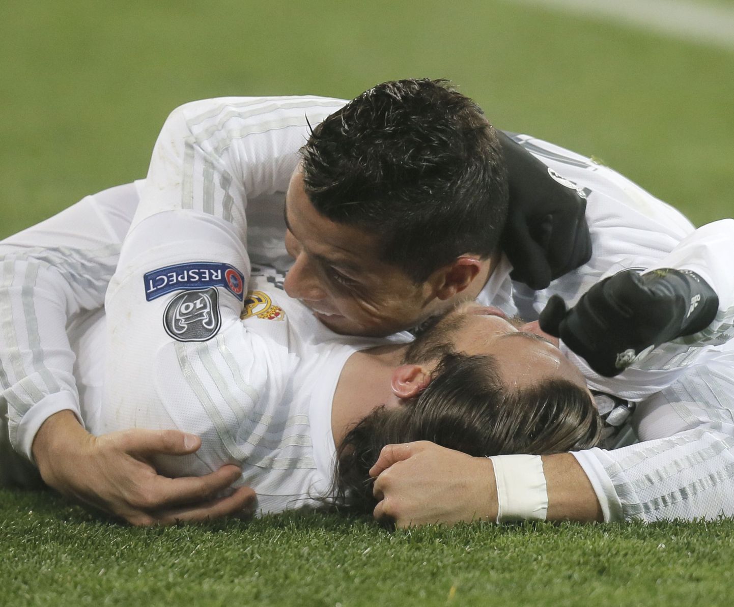 Cristiano Ronaldo ja  Gareth Bale.