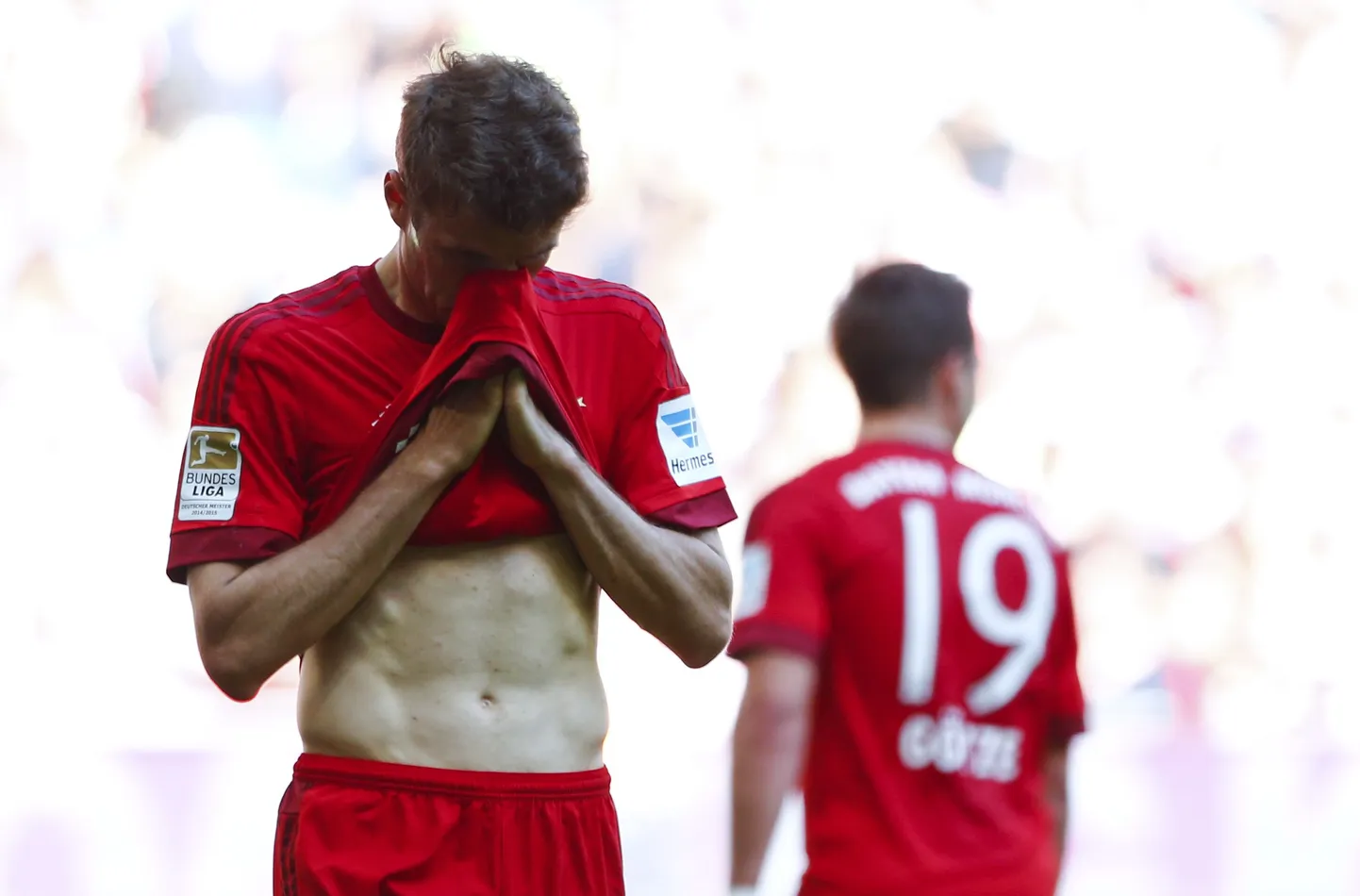 Thomas Müller ei jää viigiga rahule.