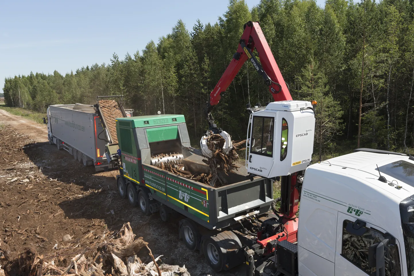 Hakkpuit on Tootsi Turbas suures osas
välja vahetanud kütteturba müügi.