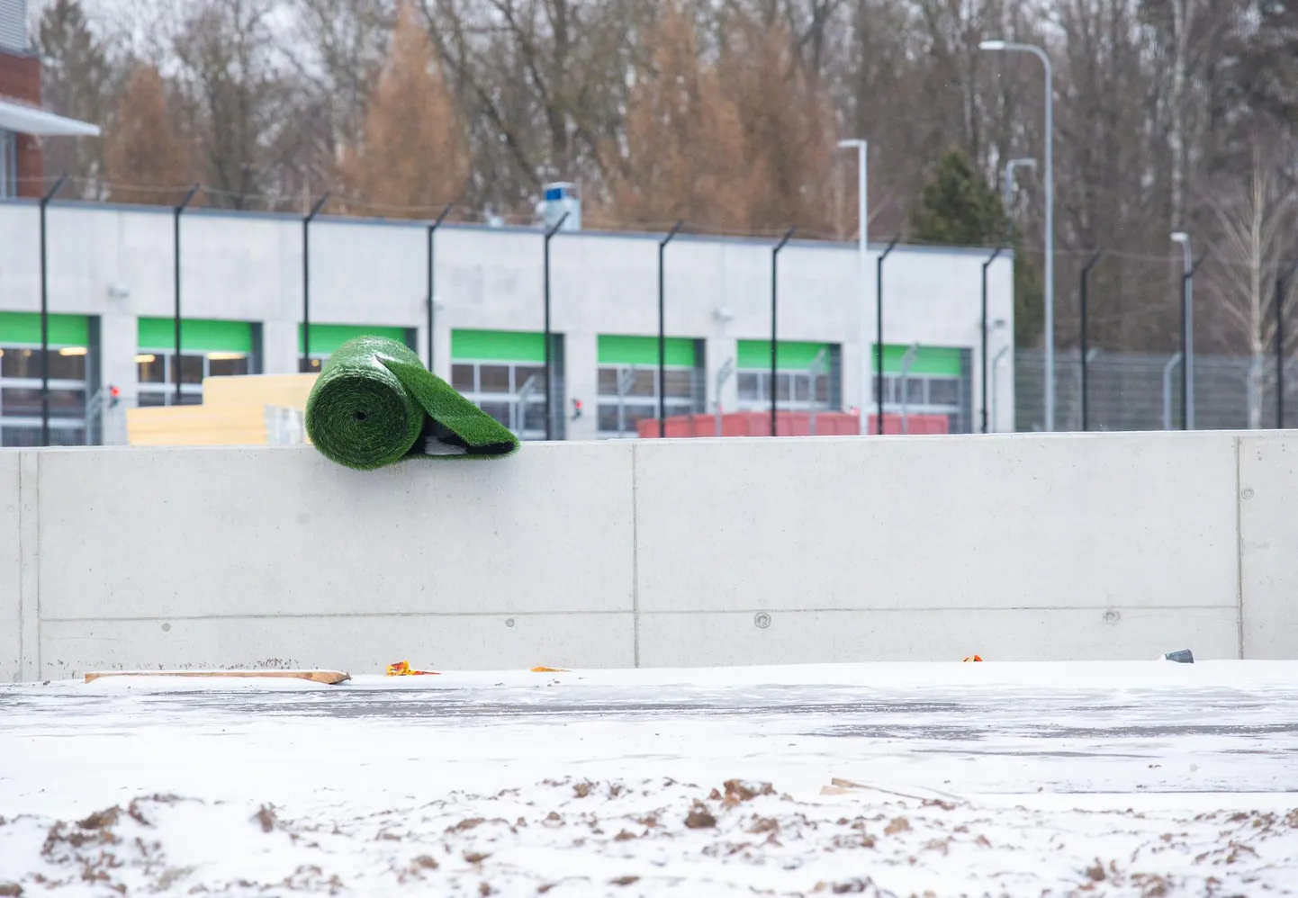 Annelinna pneumohalli püstitamine on takerdunud.