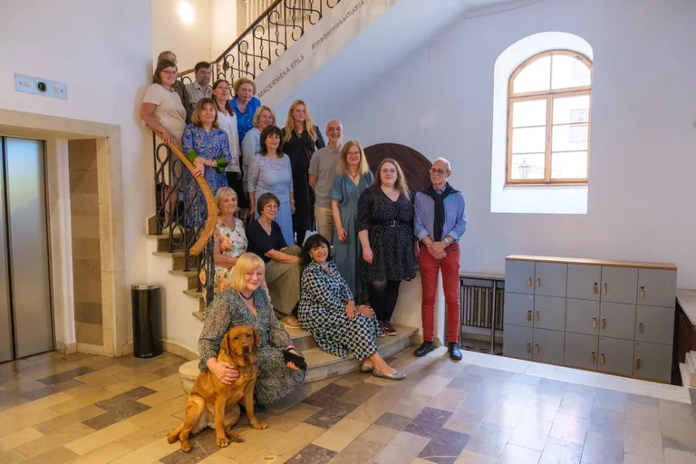Dekoratīvās mākslas un dizaina muzeja 35. jubilejas svinības 2024. gada vasarā.