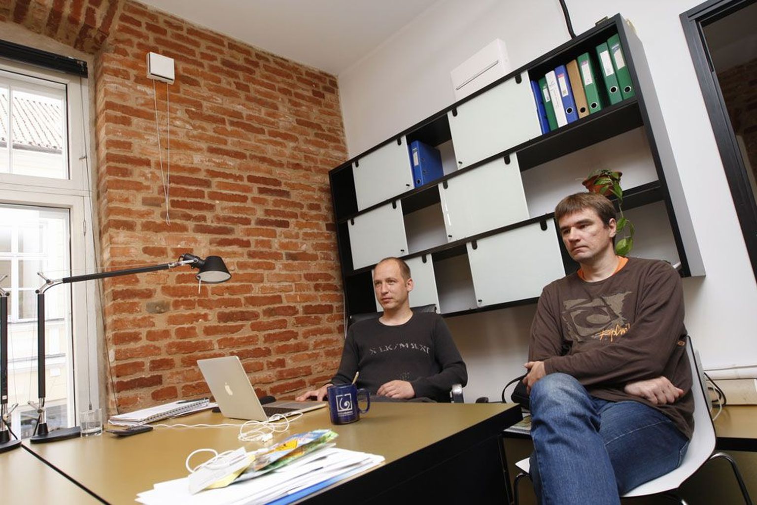 Indrek Kuldkepi (vasakul) ja Rainer Kivimaa asutatud Gantticu klientide hulka kuuluvad Siemens, Motorola ja Thomson Reuters.