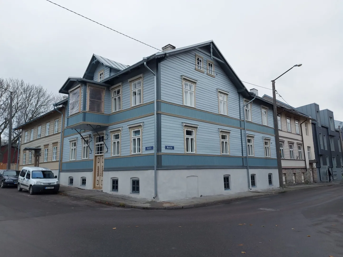 Küti 15 hoone pärast restaureerimist.