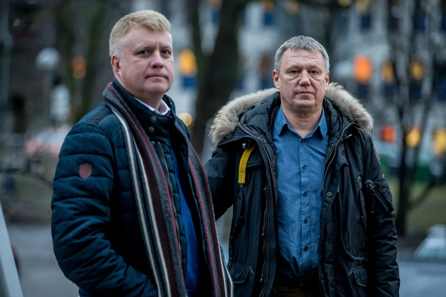 Teet Soorm (vasakul) ja Mati Tuvi on saanud kahtlustuse tööandjalt suure summa omastamises ning rahapesus.