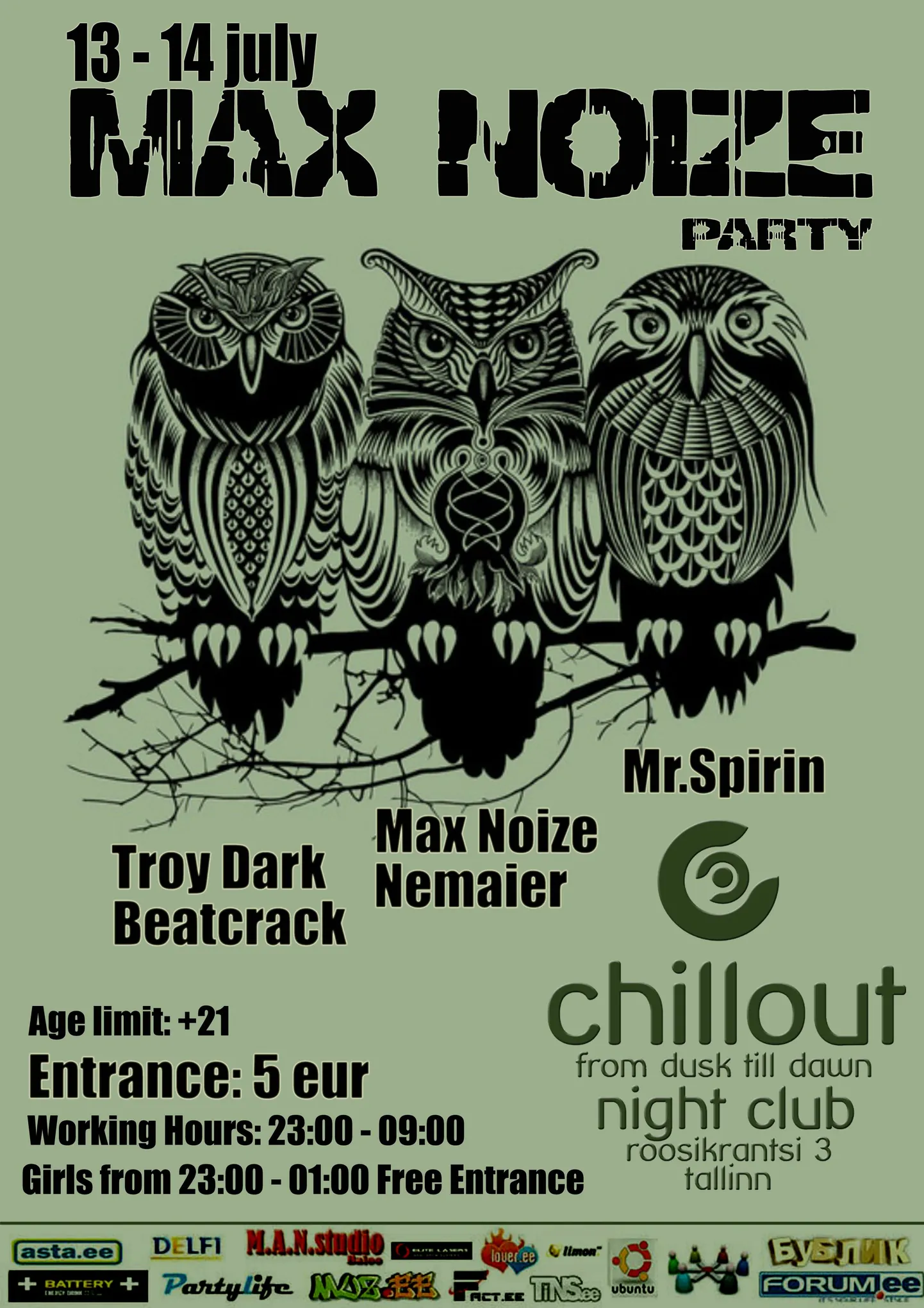 Max Noize Party.