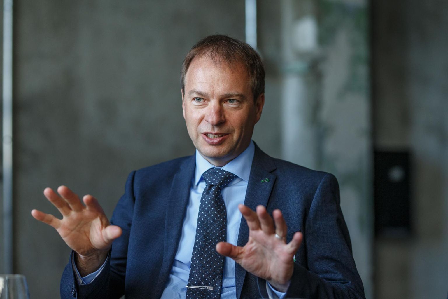 Eesti Energia juhi Hando Sutteri (pildil) keskmine kuupalk selgus ettevõtte majandusaasta aruande abil.