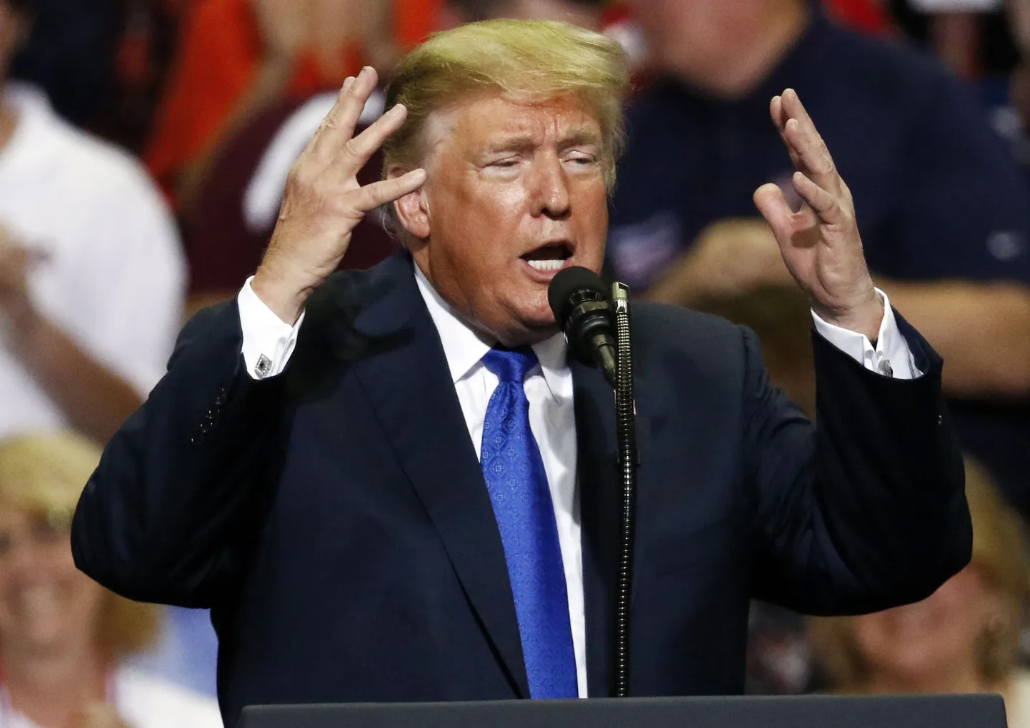 USA president Donald Trump.