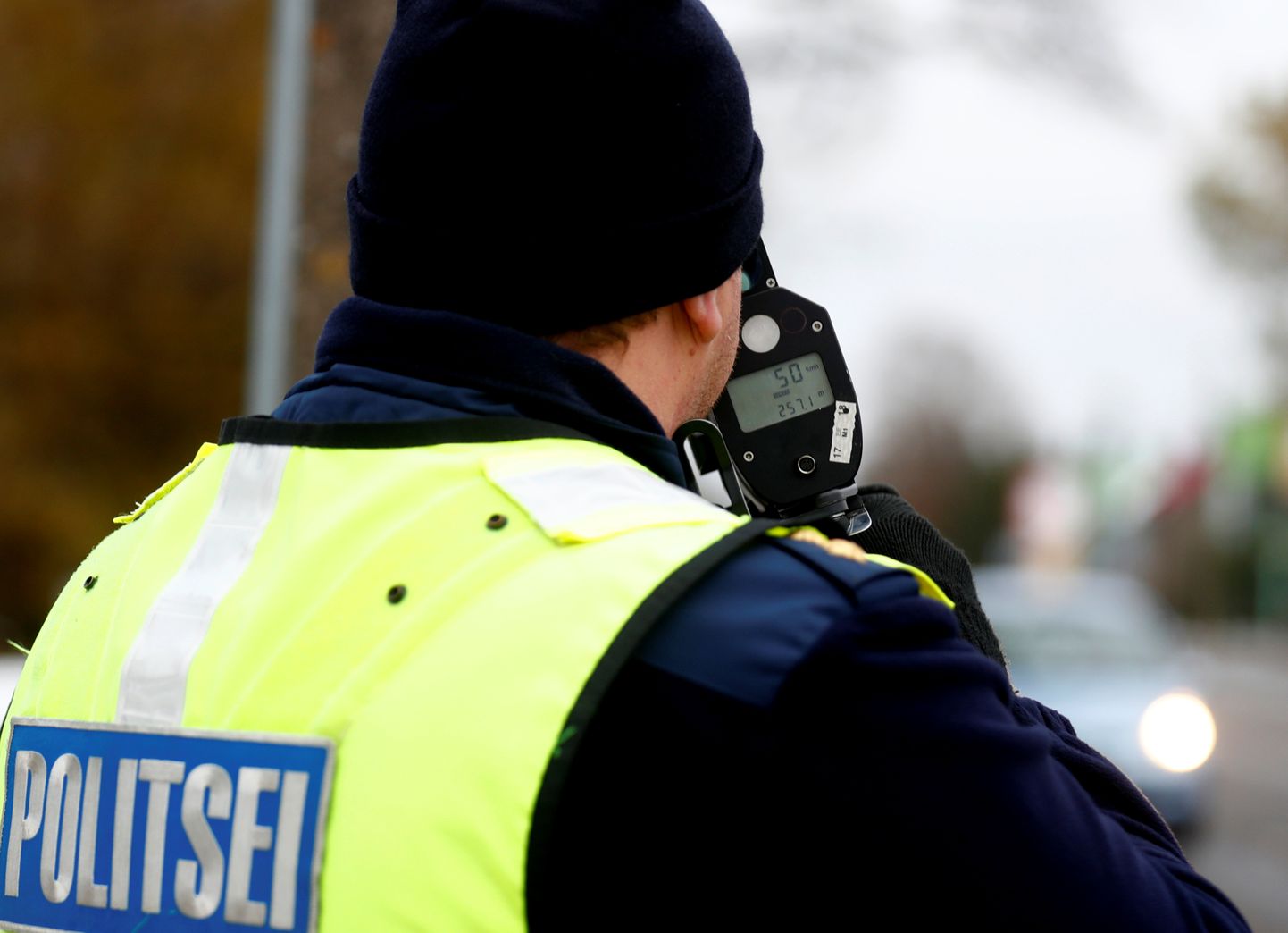 Igaunijas policists. Ilustratīvs attēls