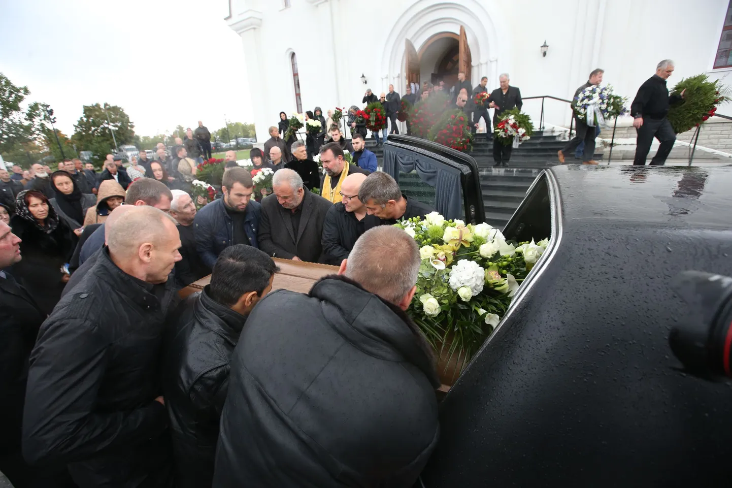 Похороны Николая Таранкова.