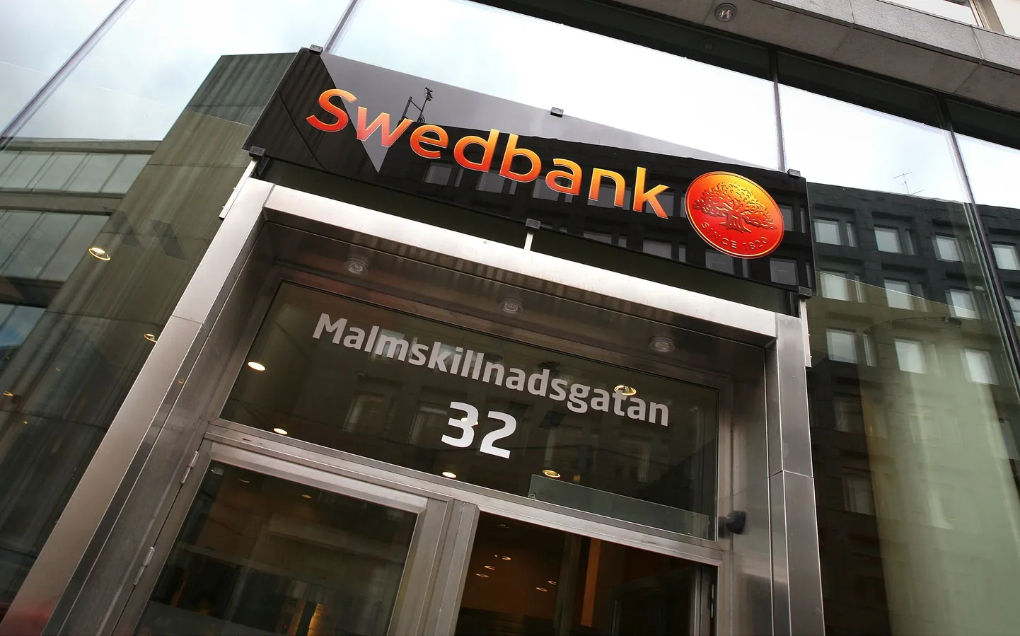 Swedbanki kontor Stockholmis