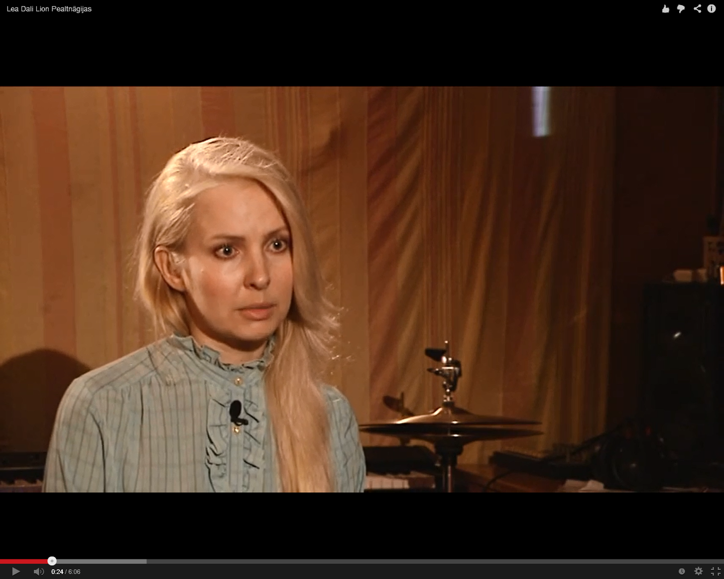 Piret Järvis oli Lea Dali Lioni intervjuu ajal hirmust kange