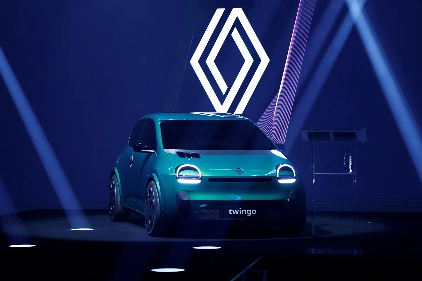 Электрический Renault Twingo.