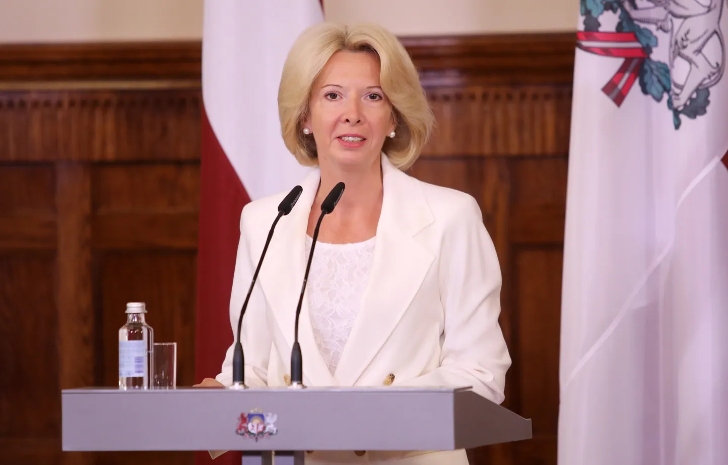 Saeimas priekšsēdētāja Ināra Mūrniece