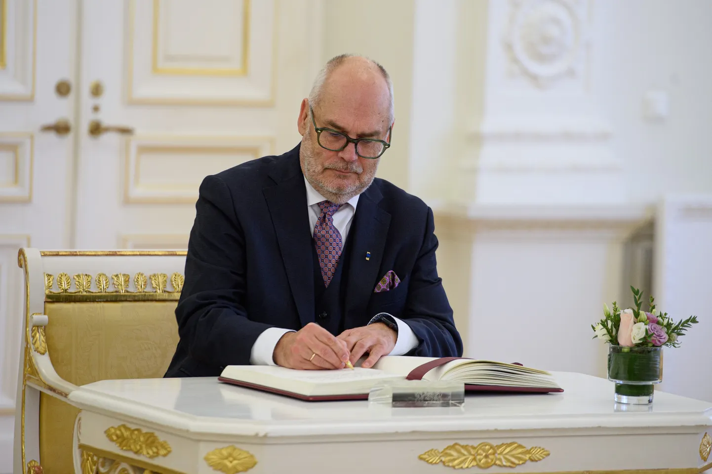 President Alar Karis.
