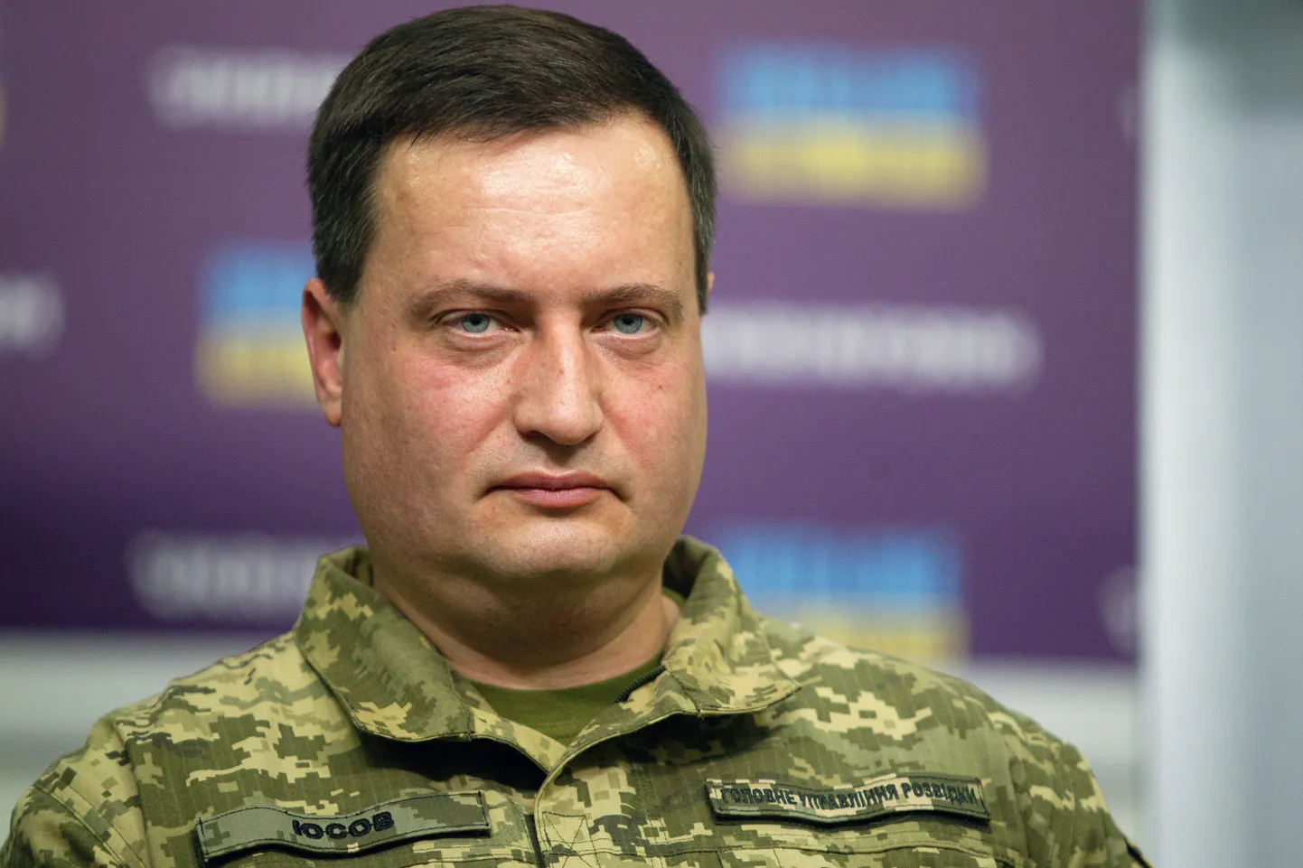 Представитель украинской военной разведки Андрей Юсов.