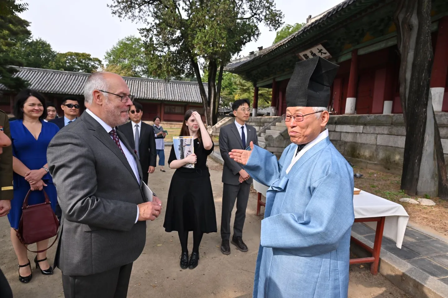 Alar Karis visiidil Lõuna-Koreas.