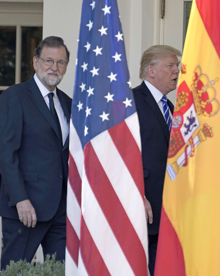 Donald Trump ja Mariano Rajoy