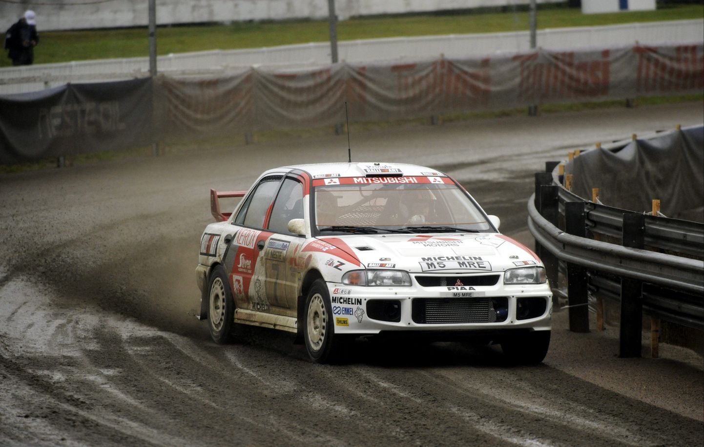 Tommi Mäkinen oma 1996. aastal MM-tiitli toonud Mitsubishi roolis.