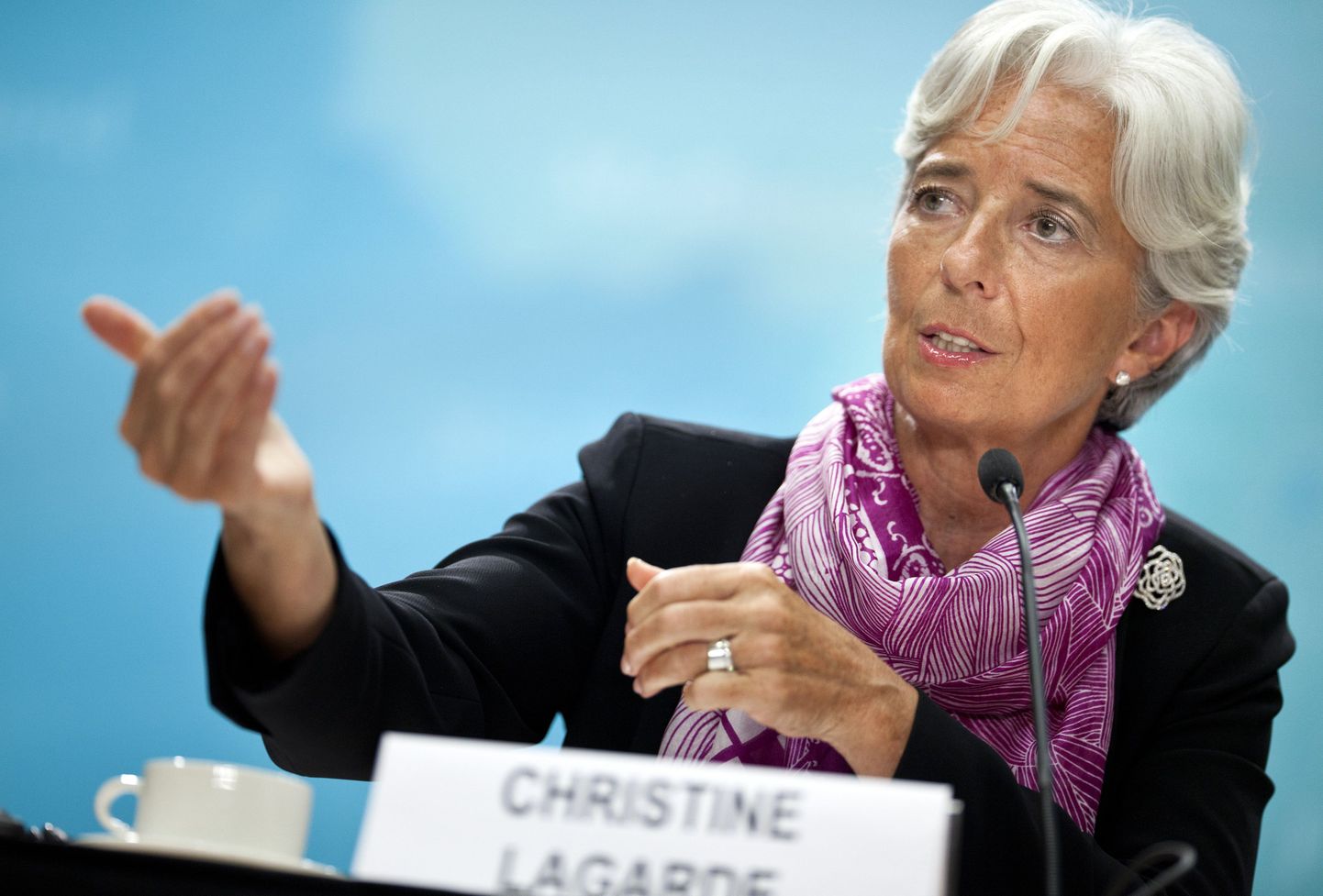 Rahvusvahelise Valuutafondi uus tegevdirektor Christine Lagarde.