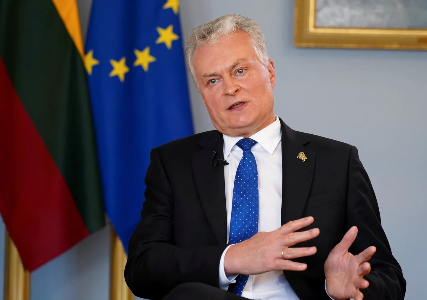 Lietuvas prezidents Gintana Nausēda