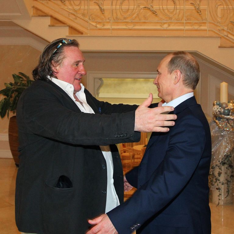 Gérard Depardieu ja Vladimir Putin