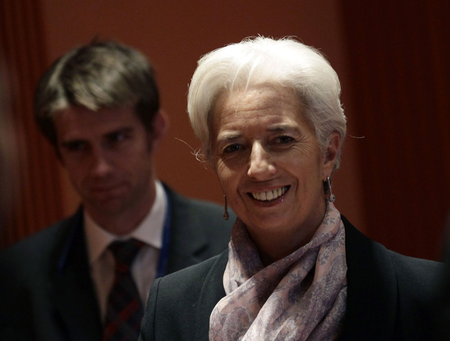 IMFi juht Christine Lagarde Mexico City's peetaval G20 kohtumisel.