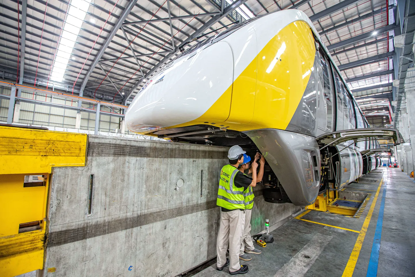 CRRC valmistatud rong.