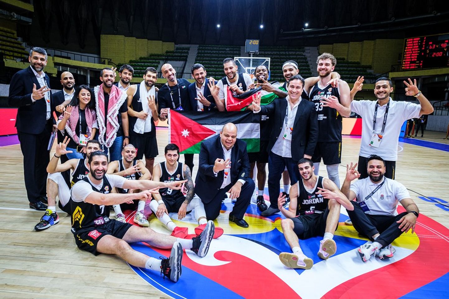 Jordānijas vīriešu basketbola izlase