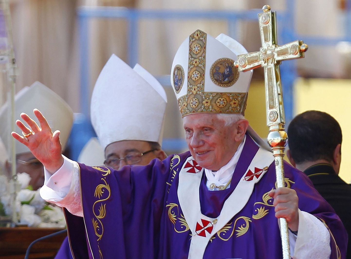 Paavst Benedictus XVI eile Havannas.