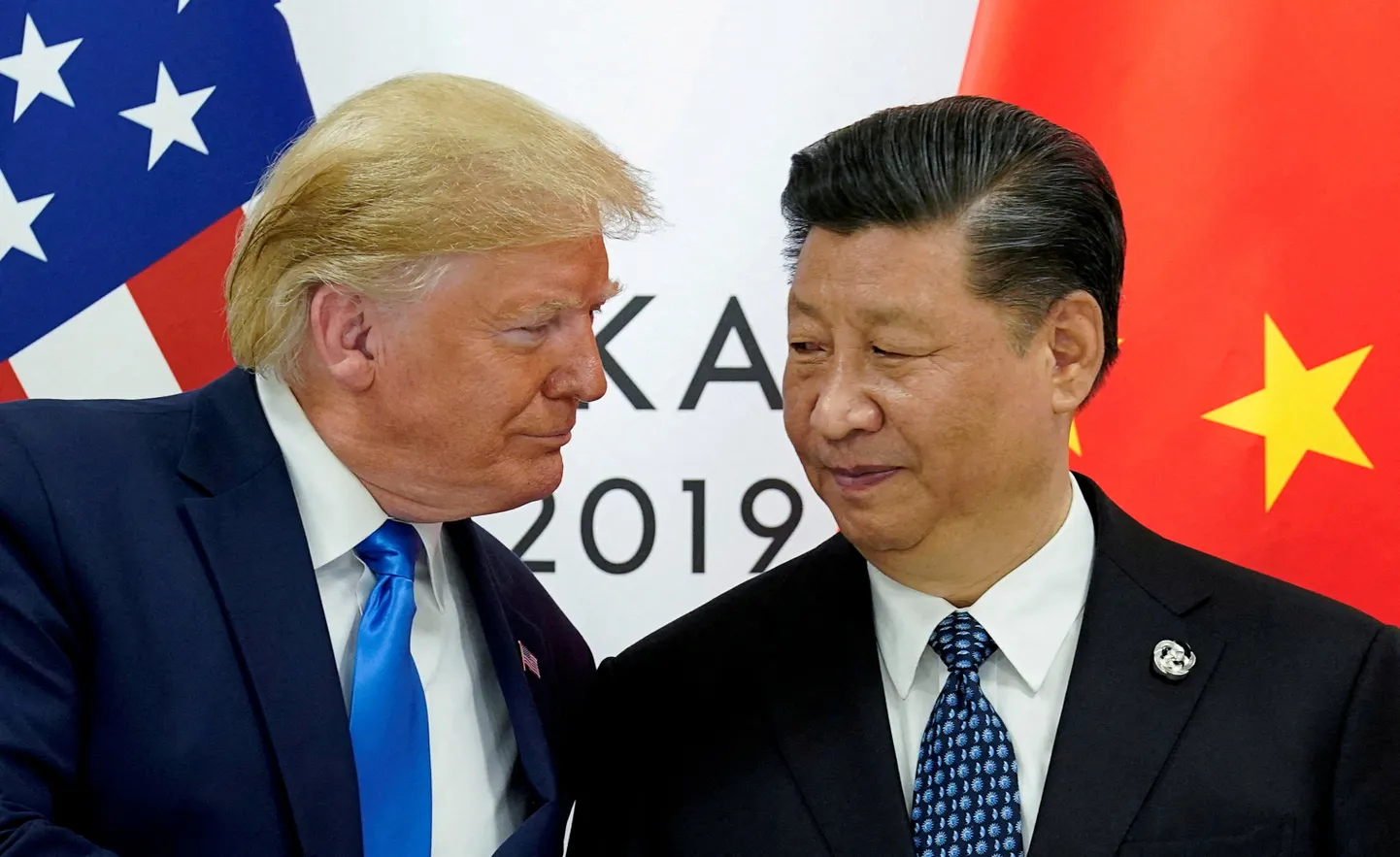 Arhiivifoto: USA president Donald Trump kohtumas Hiina presidendi Xi Jinpingiga Osakas Jaapanis 29. juunil 2019.