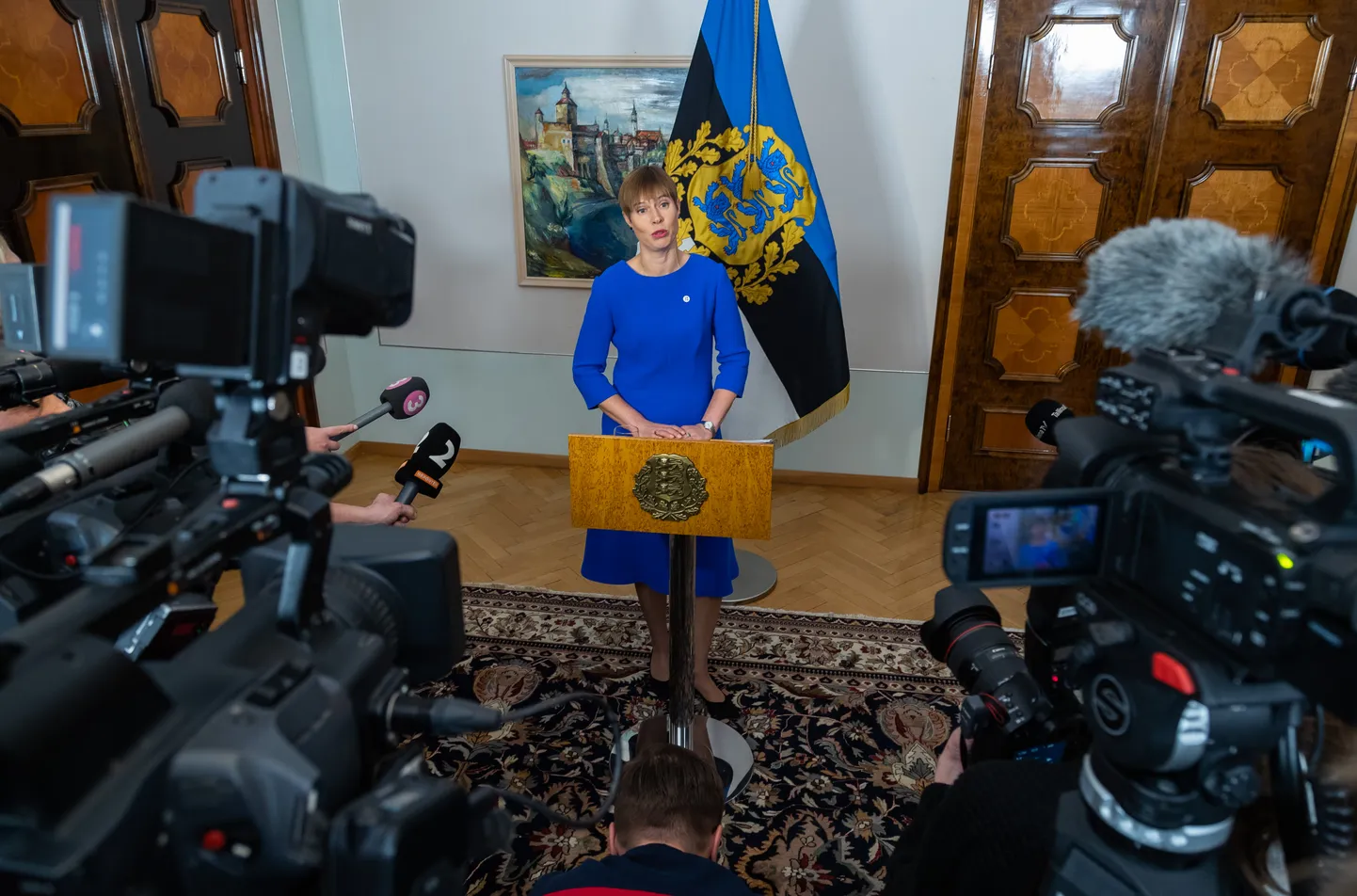 President Kersti Kaljulaid.